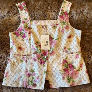 Sezane Zelinda Blouse - Sézane X Andion Agosto Print - Size 14